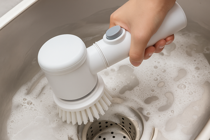 SpinBrush™ - Automatyczna myjka do naczyń i blatów.