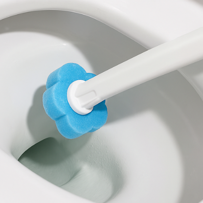 CleanDrop™ – Inteligentny zestaw do czyszczenia WC z jednorazowymi główkami.